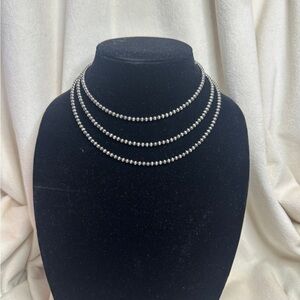 4mm Navajo pearl necklace (multiple lengths available)